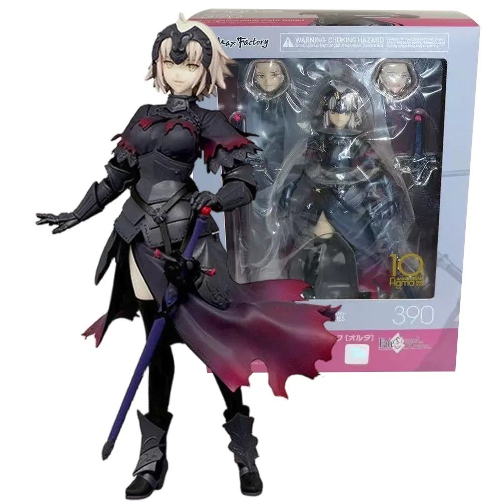 Fate Grand Order Alter 18CM Anime Figure Cute Armor Character PVC Collectible Mo