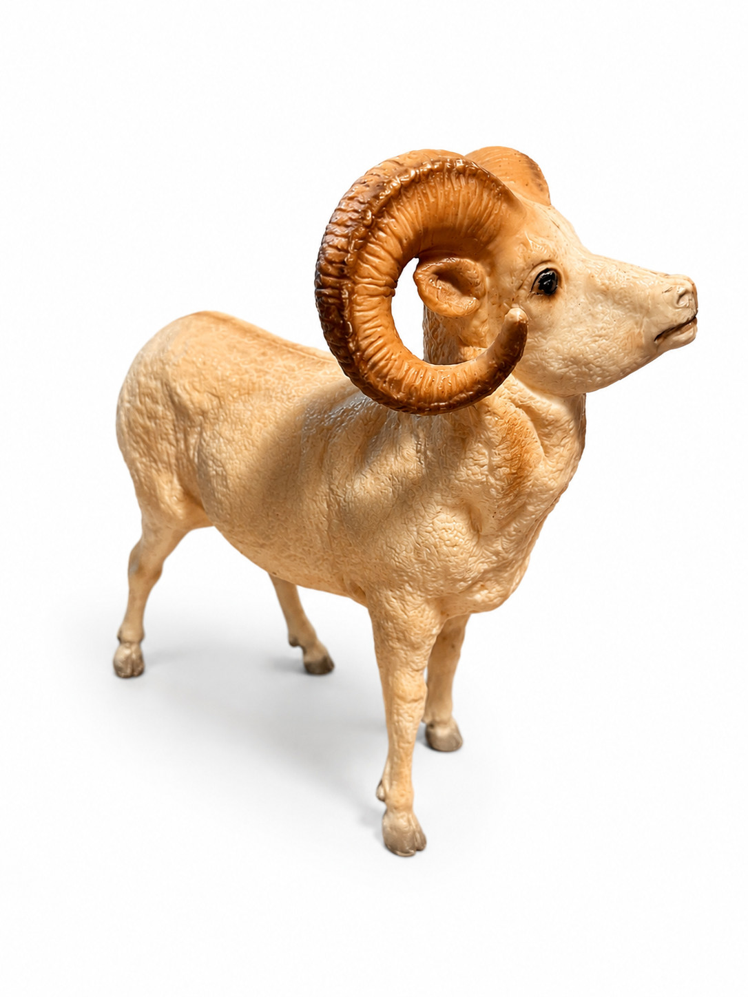 Vintage Breyer Molding Co. Bighorn Ram White version 9 inch Original #85