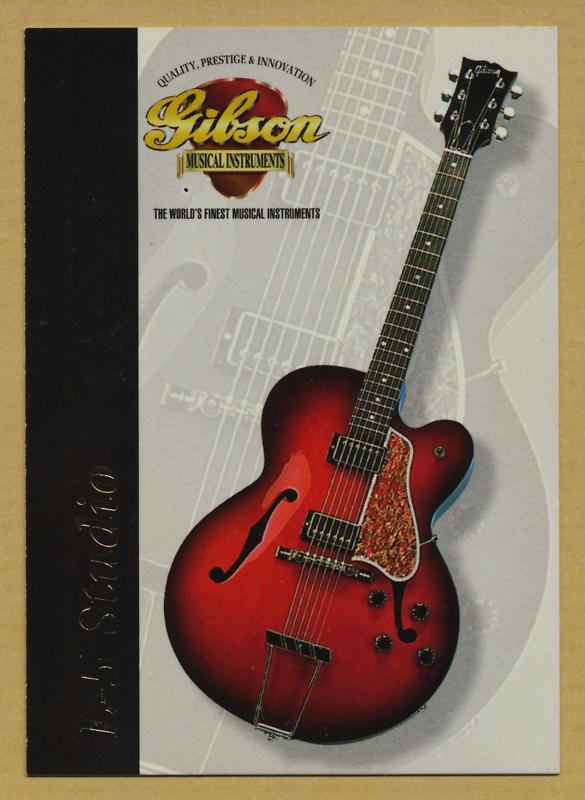 L-5 Studio - Gibson guitar card series 1 # 18