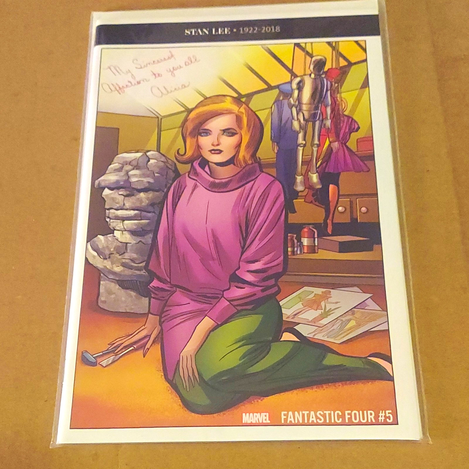 Fantastic Four #5 Jack Kirby Incentive Remastered Variant 1:500 Stan Lee Tribute