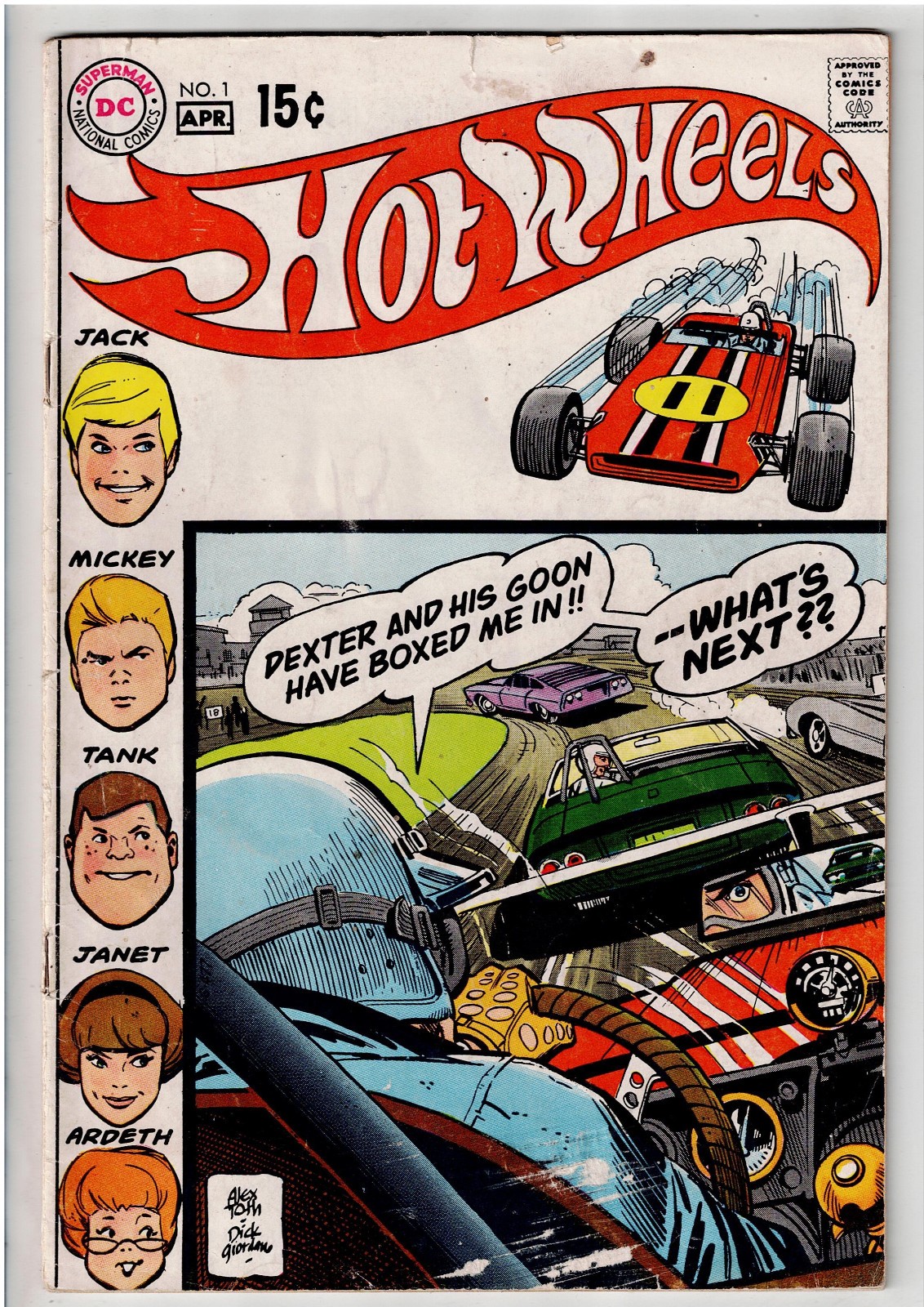 HOT WHEELS #1 (1970) VG HARD TO FIND 1ST KEY ISSUE