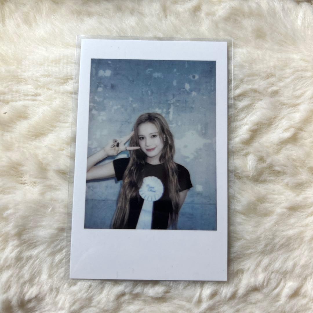 NiziU Nina Sour Grapes Polaroid Trading Card Korea Mini Album