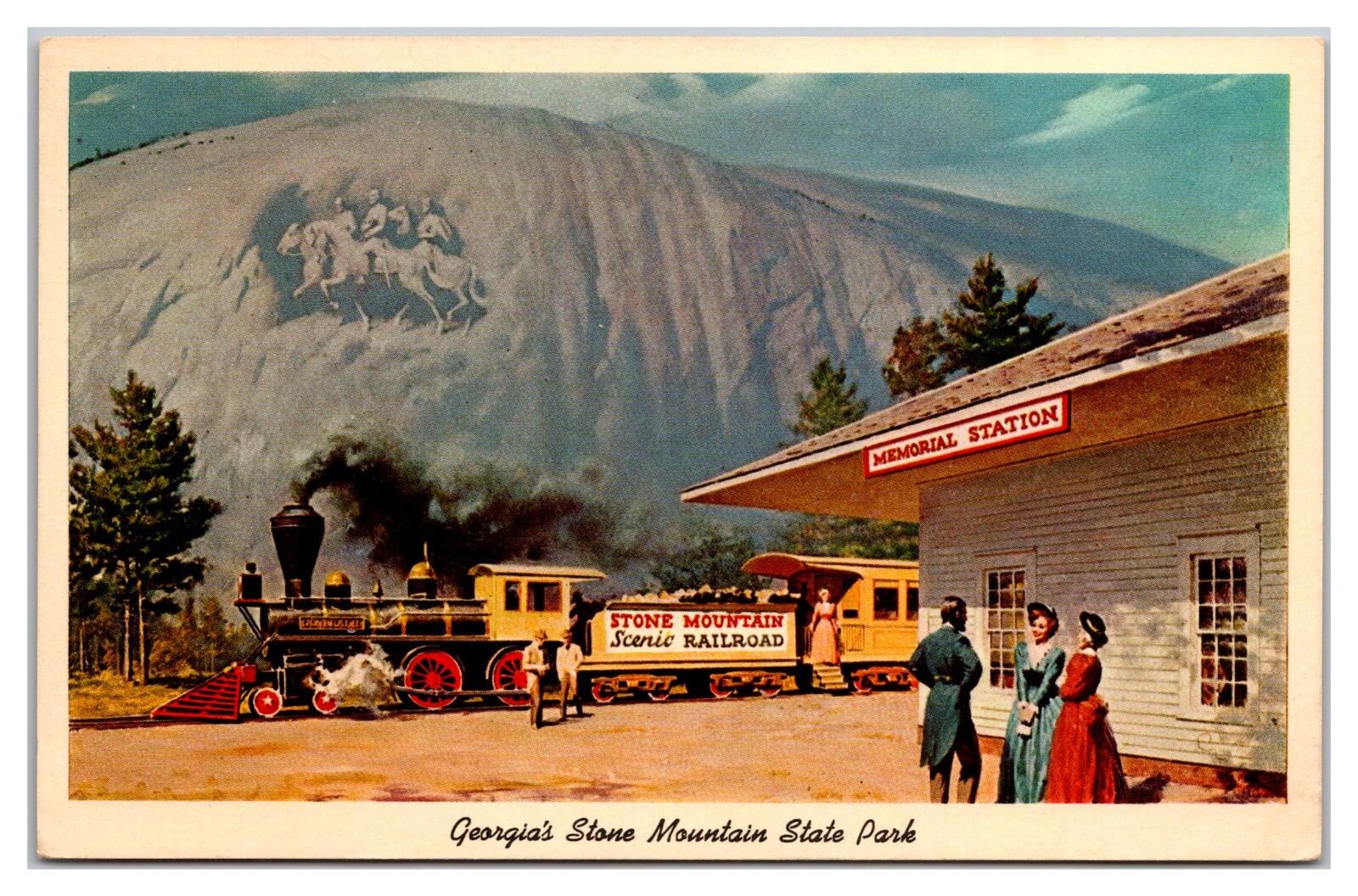 Memorial Station, Georgia\'s Stone Mountain State Park