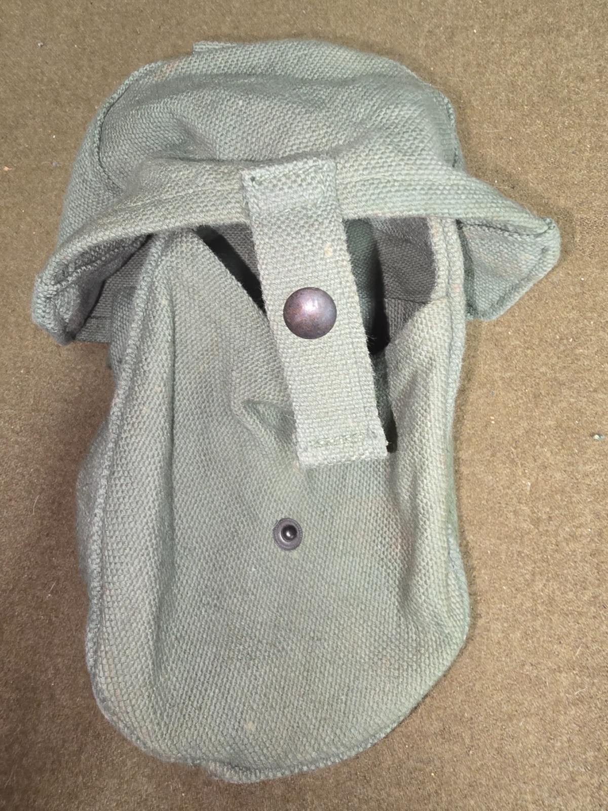 WWII South African Lewis Gun Drum Pouch Dated 1941 #2