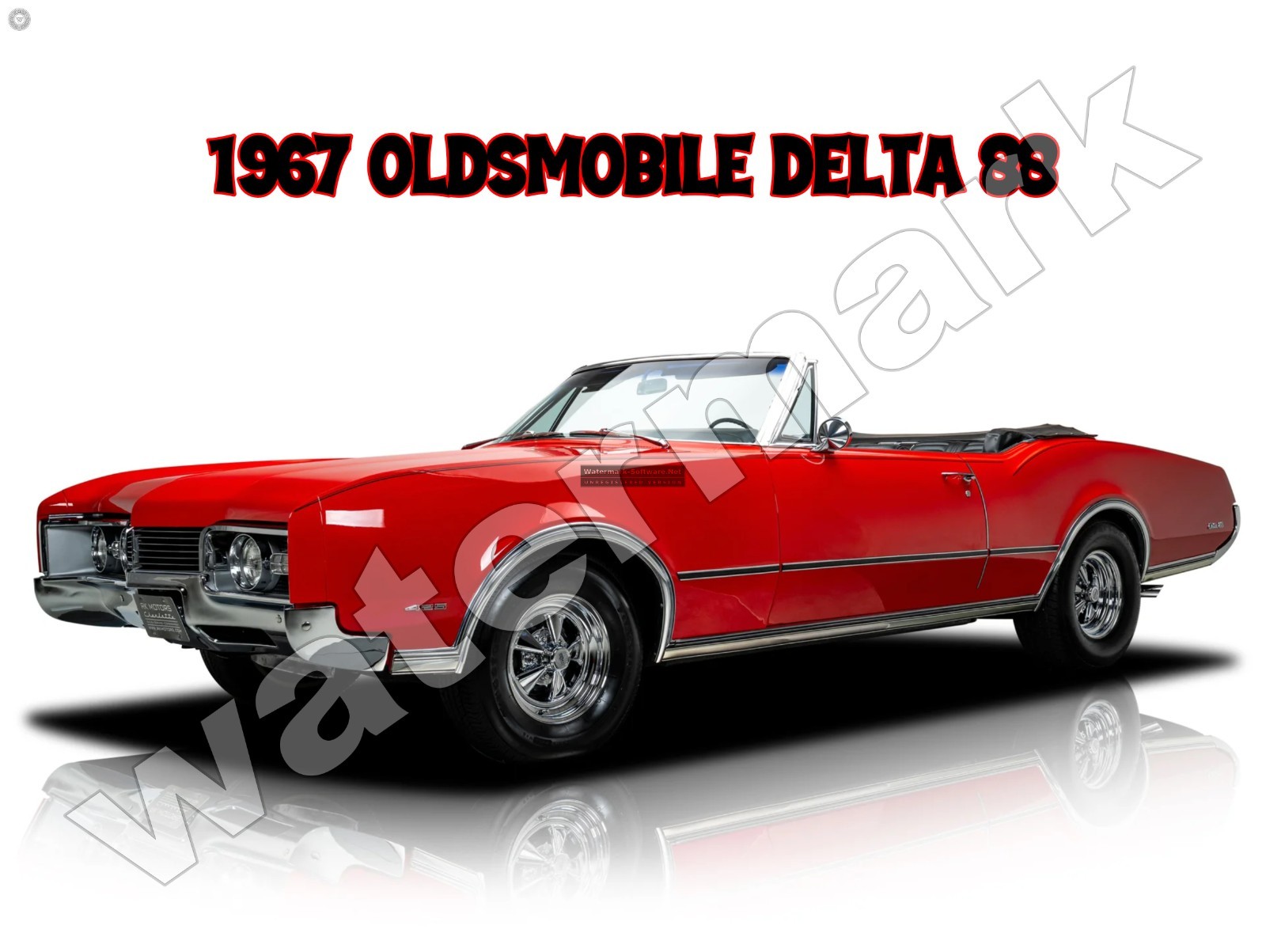 1967 Oldsmobile Delta 88  Metal Sign 9