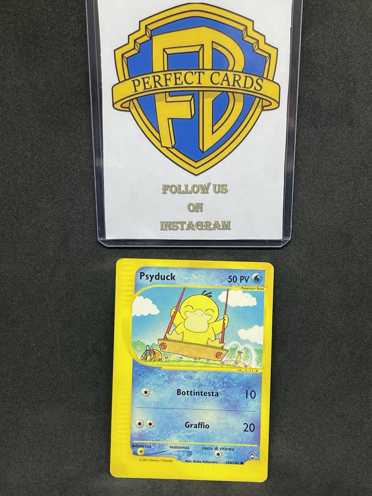 POKÉMON AQUAPOLIS PSYDUCK COMMON 104/147 LP ITA