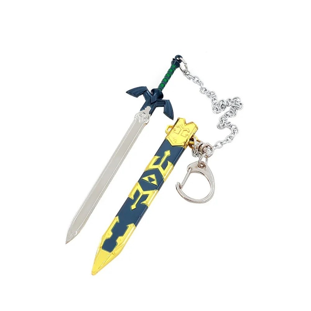 The Legend of Zelda Master Sword Keychain Metal Link Blade Pendant Cosplay Gift