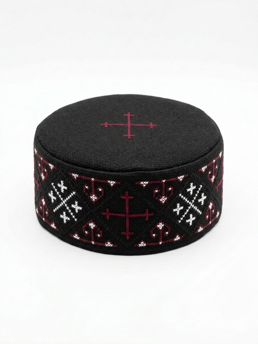 Handmade Orthodox Skufia Hat Traditional Priest Cap