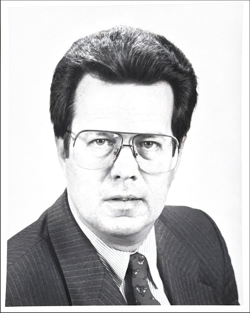 Vintage Curt Block 1980's NBC Press Photo Portrait