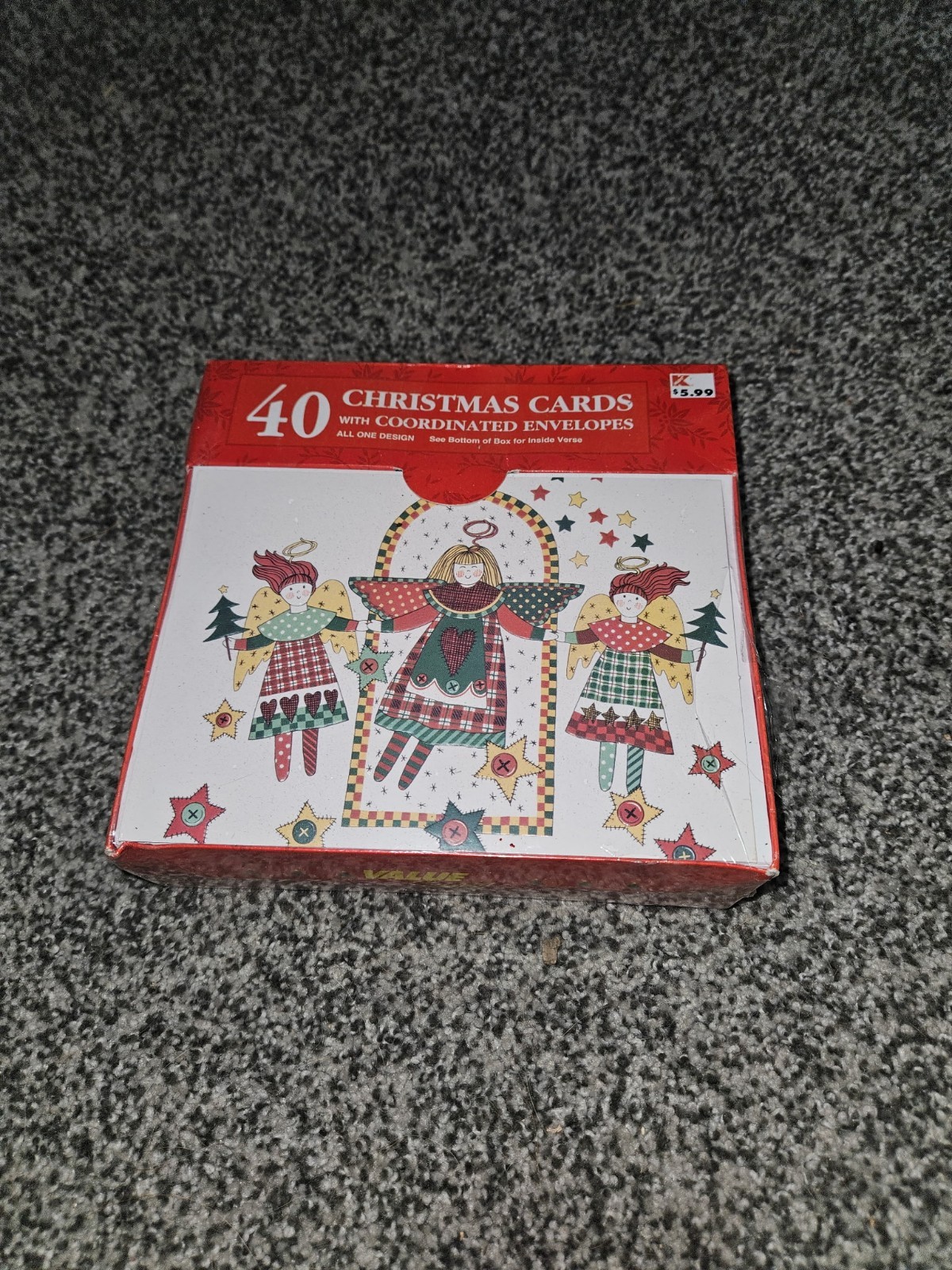 Vintage Style Christmas Cards Set Of 40 Sealed And New
