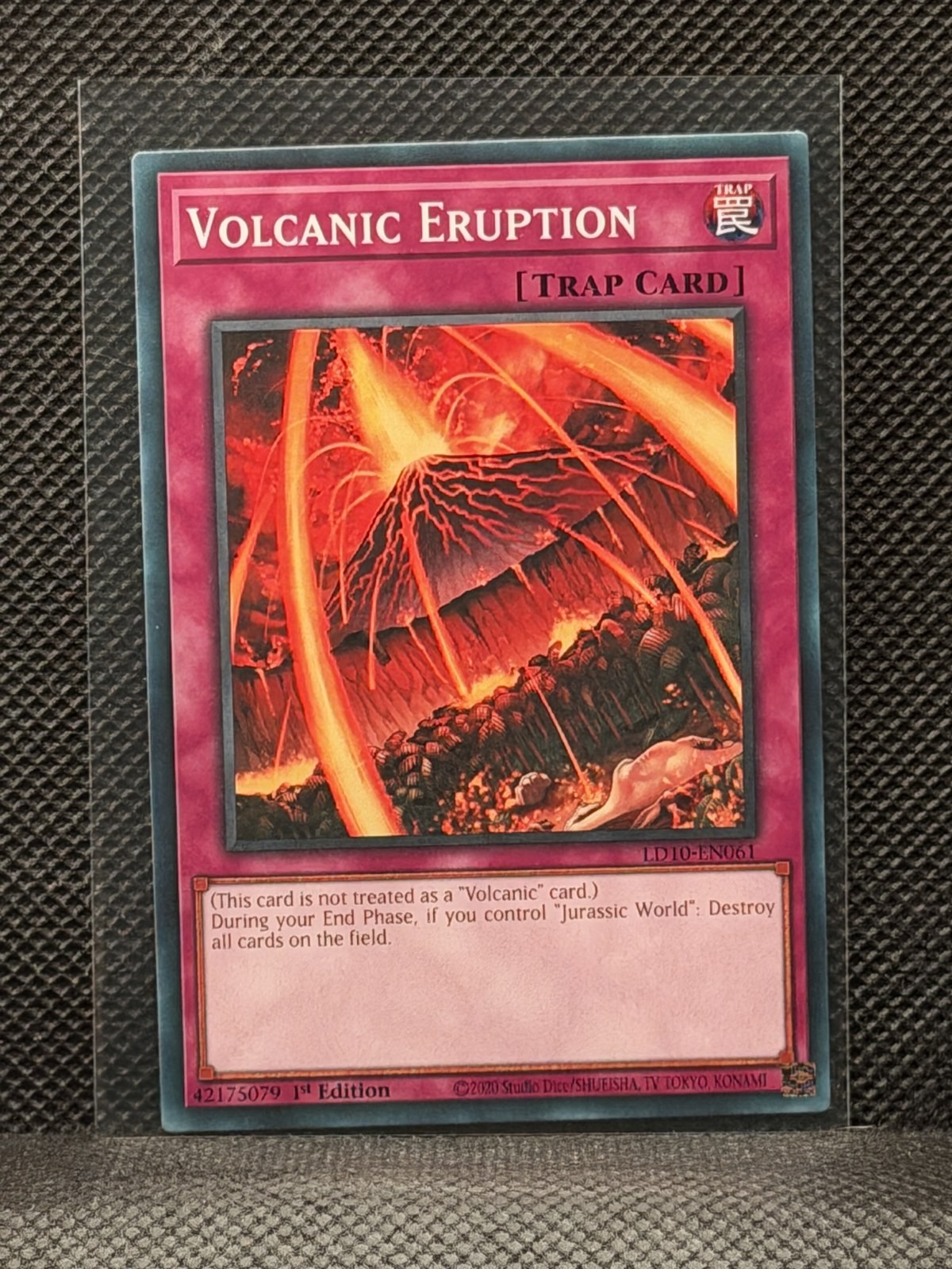 2023 YuGiOh Soulburning Volcano - Volcanic Eruption #LD10-EN061