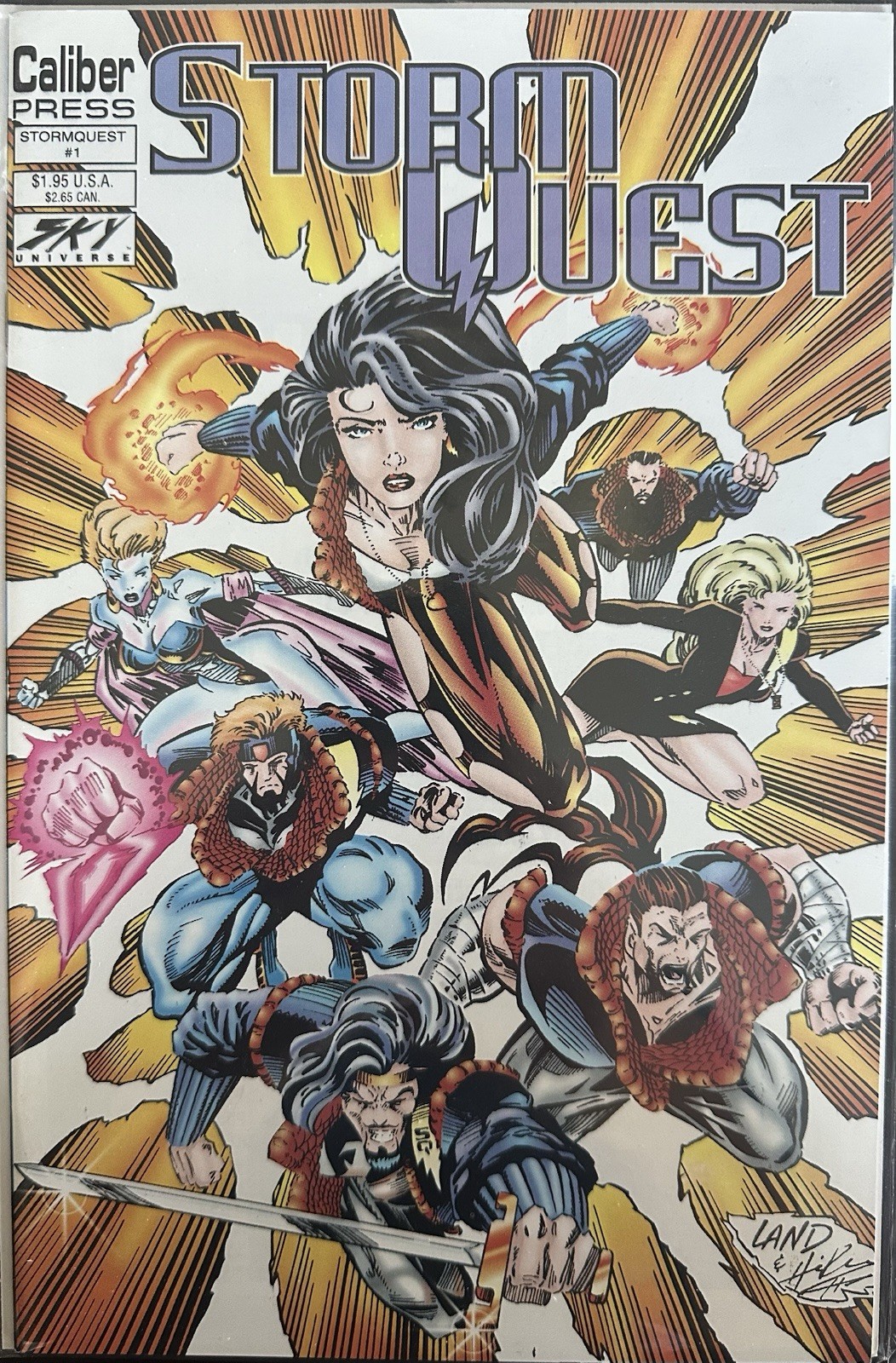 Storm Quest Caliber Press 1-6 Complete Set 1994