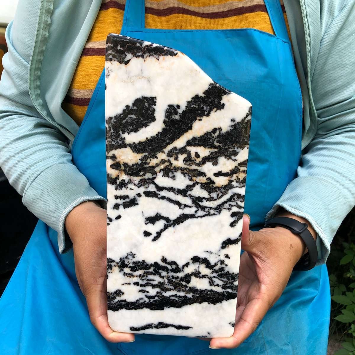 6.29LB Natural Beautiful Zebra Calcite Crystal Mineral Specimen Reiki Healing