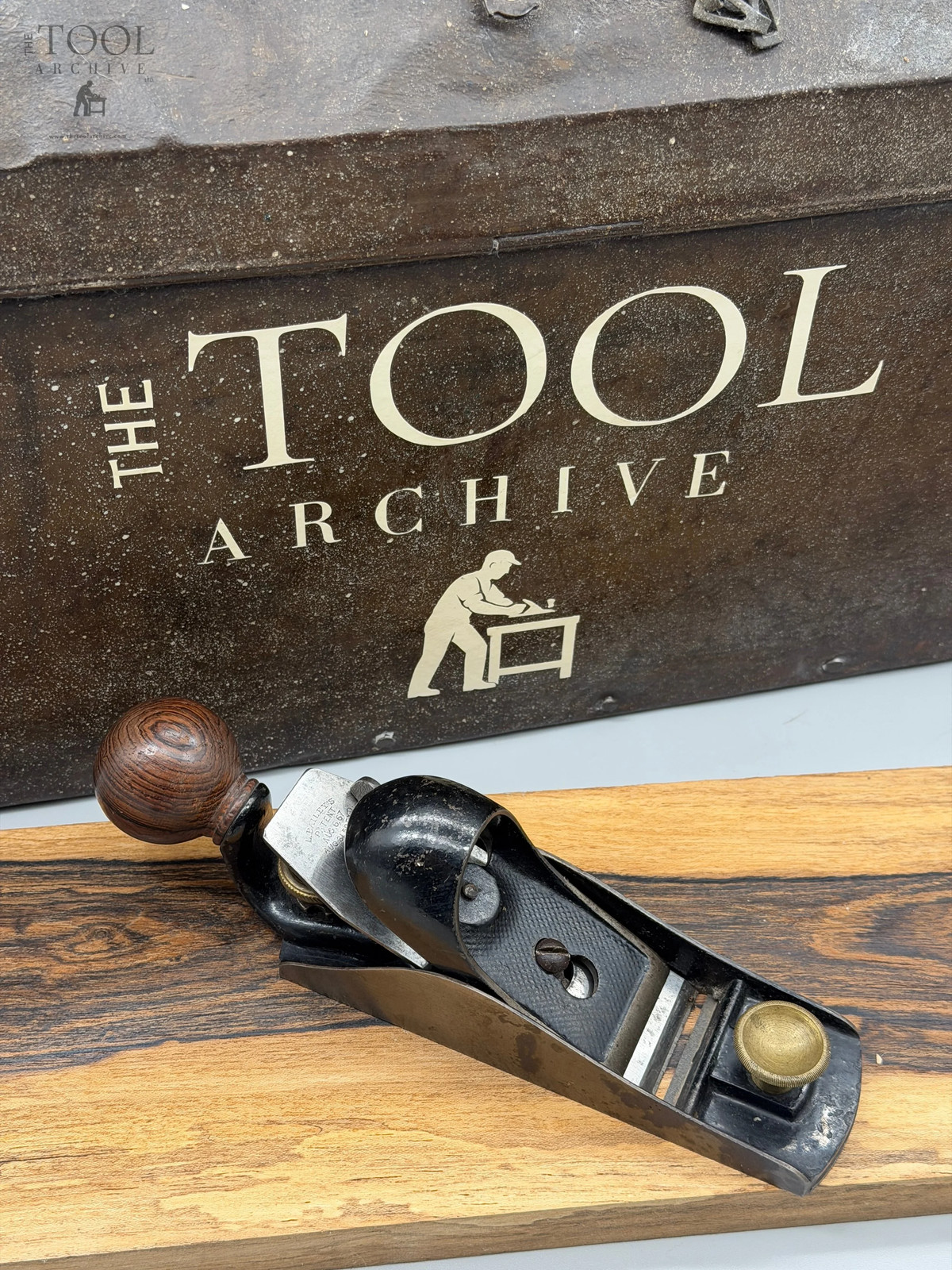 Stanley No. 9-3/4  Adjustable Mouth Tail-Block Plane - Type 4