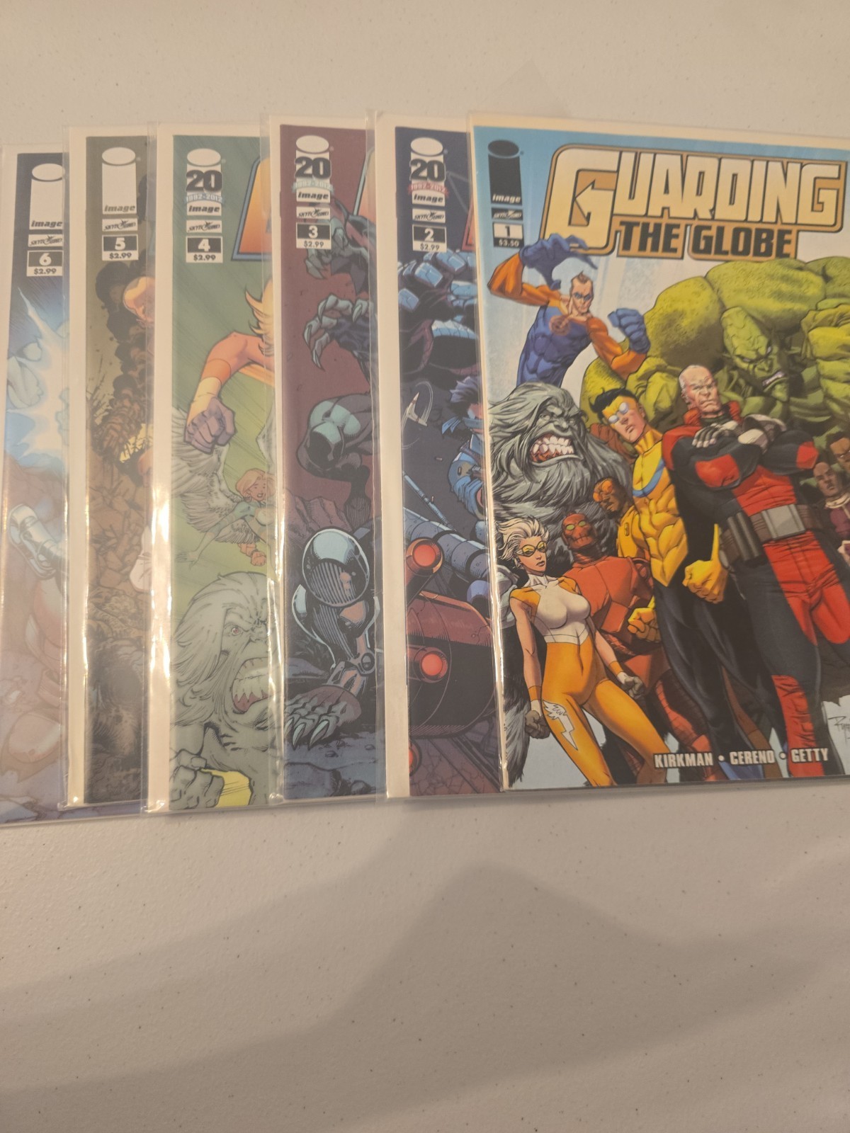 Guarding the Globe #1-6 (Image Comics Malibu Comics August 2010)