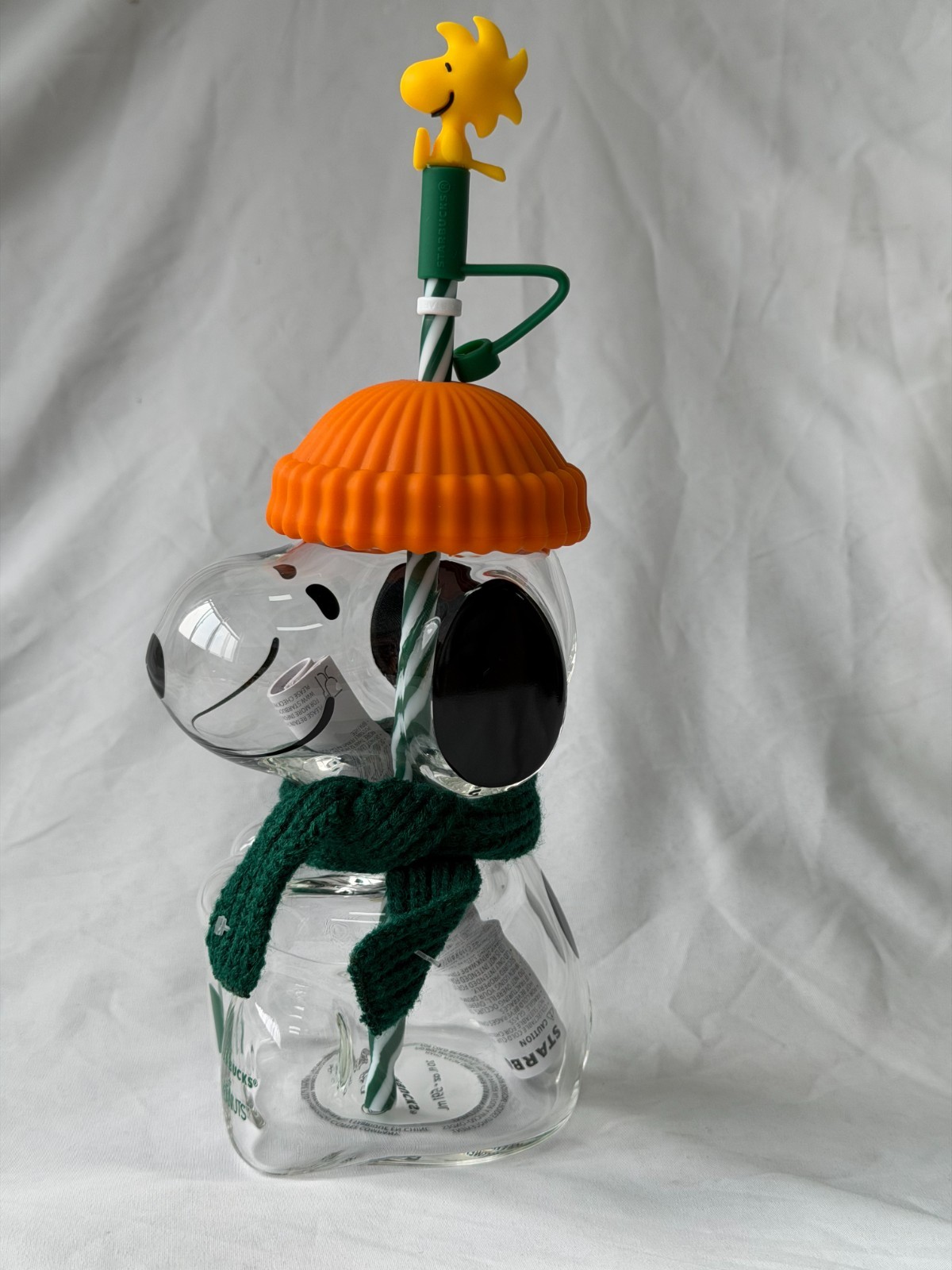 Presale20 Starbucks x Peanuts Snoopy Limited Edition Glass Cup Authentic