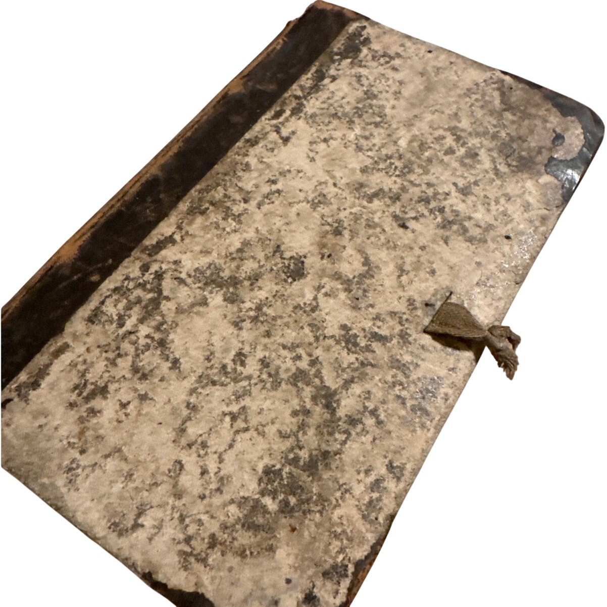 Antique 1843 Handwritten Ledger Manuscript Notebook Poetry