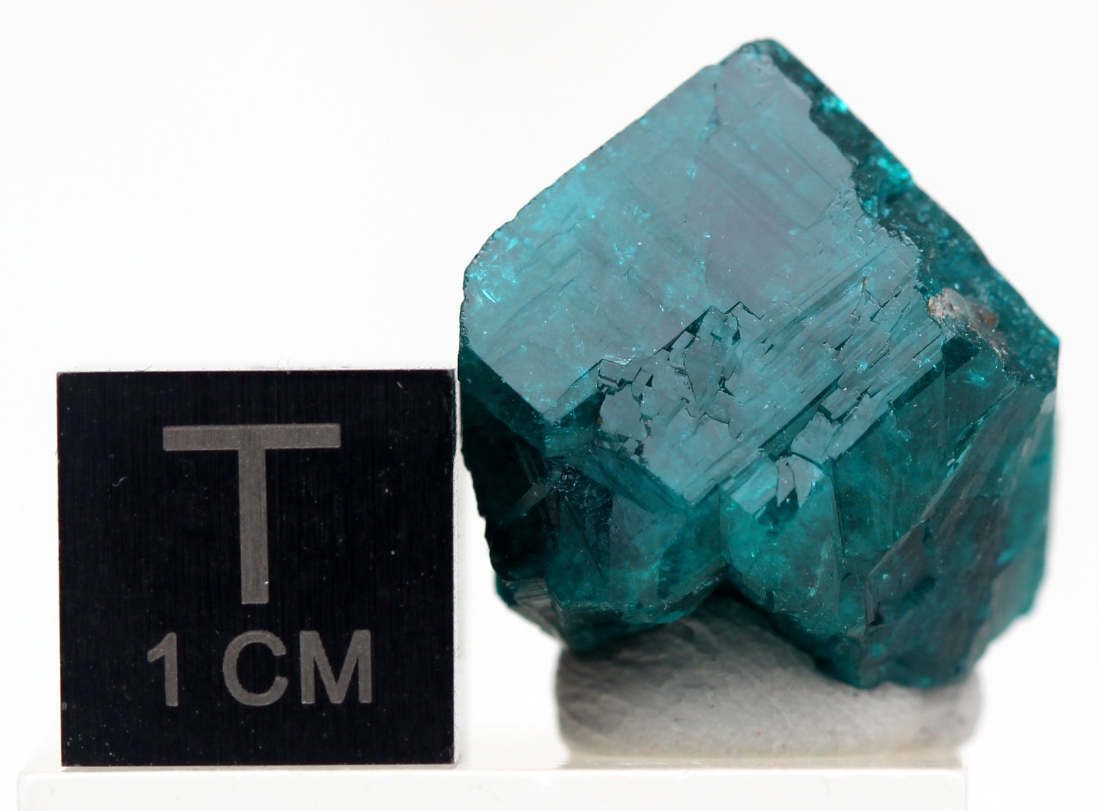 DIOPTASE Crystal Mineral Specimen Termination Emerald Green TSUMEB MINE NAMIBIA