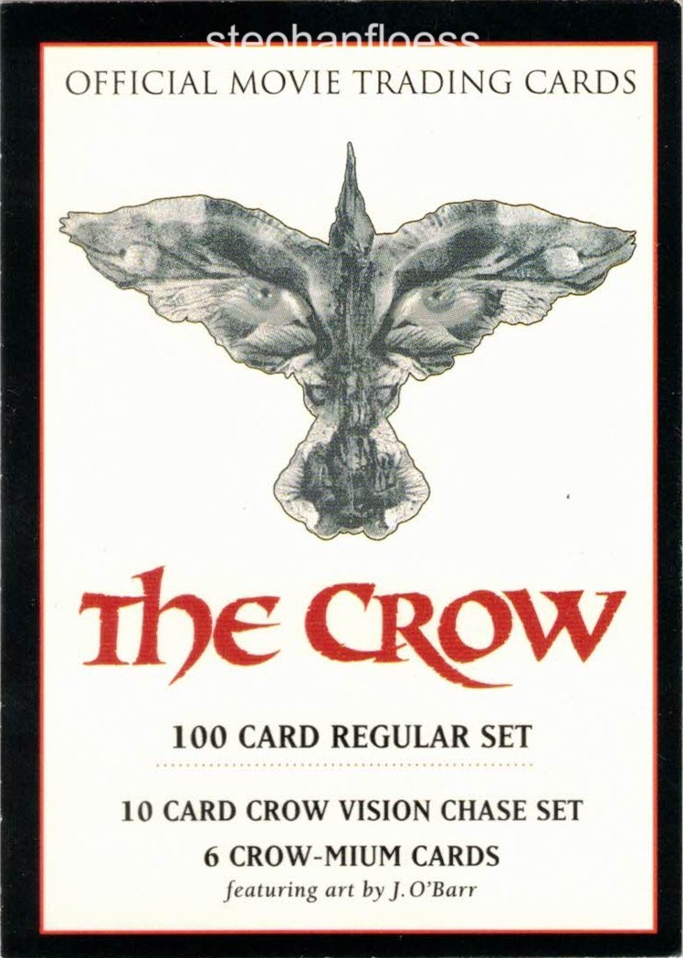 1994 Kitchen Sink The Crow You Pick the Base Card, Finish Your Set Brandon Lee
