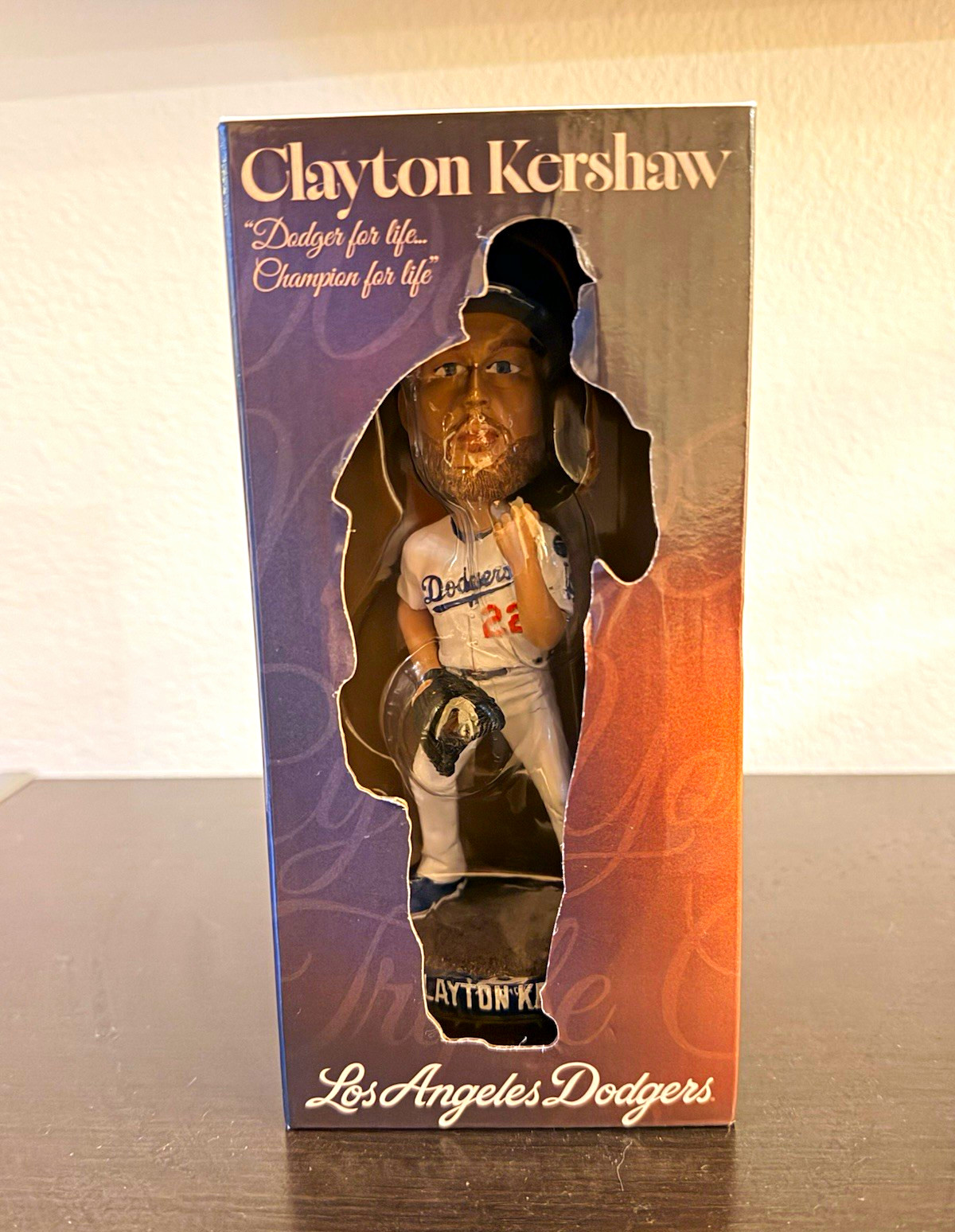 Clemente Clayton Kershaw Los Angeles Dodgers MLB Baseball Plastic Bobblehead