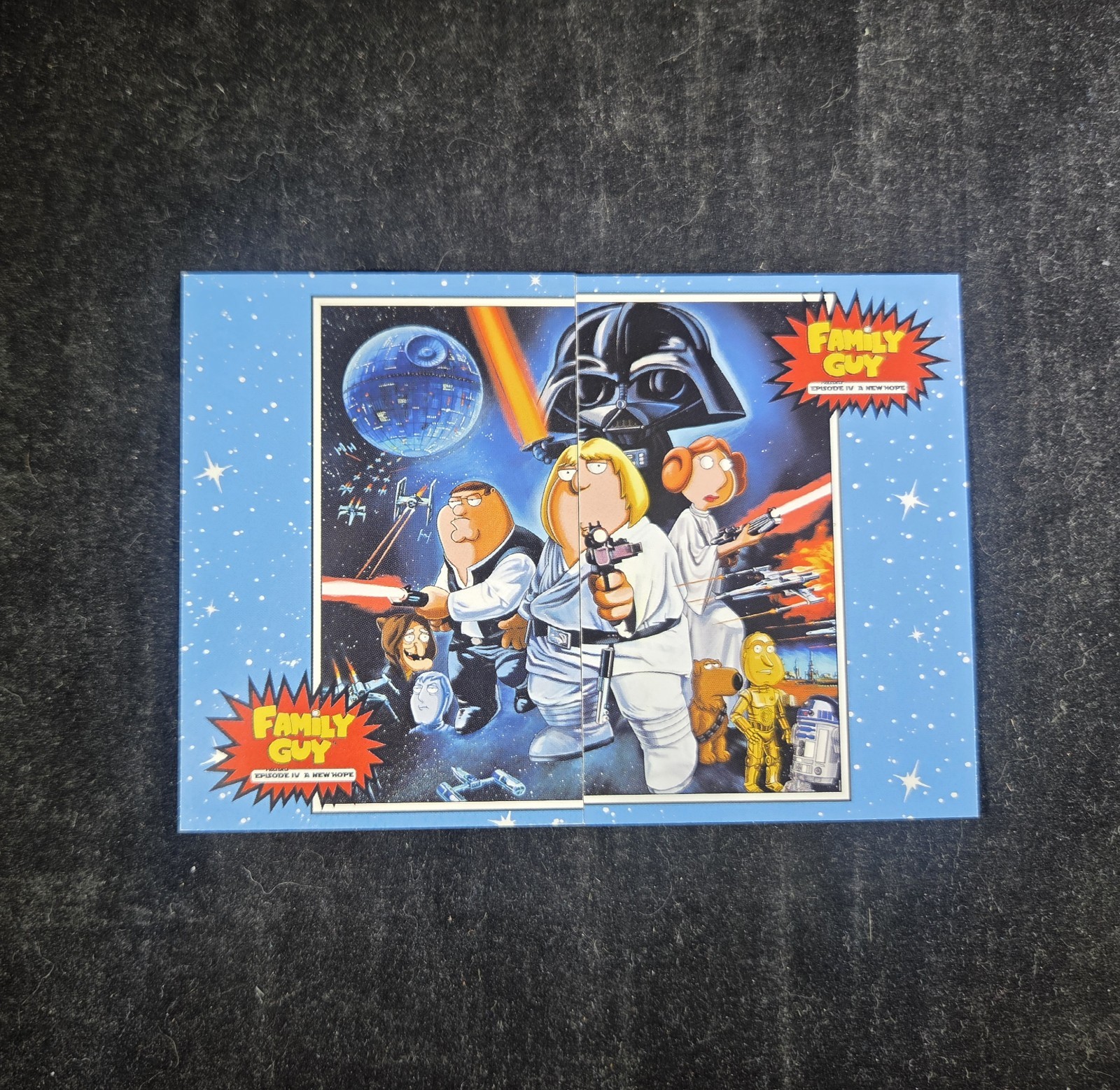 2008 Inkworks Family Guy Episode IV A New Hope Star Wars Promo Cards Set P1 P2