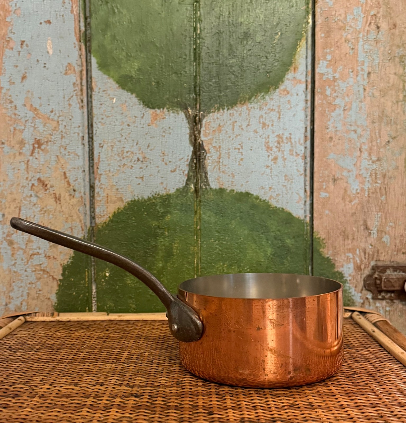 Vintage Baumalu Made in France Small Saucepan, Tin Lined, 1.73 mm thick