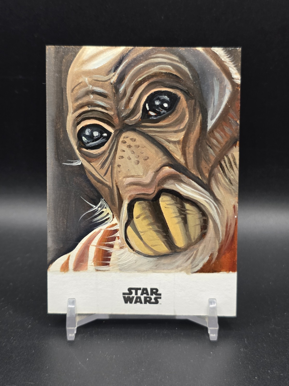 2024 Topps Chrome Star Wars Blair Ponda / Jay Manchand Sketch 1/1 #SKC-AA