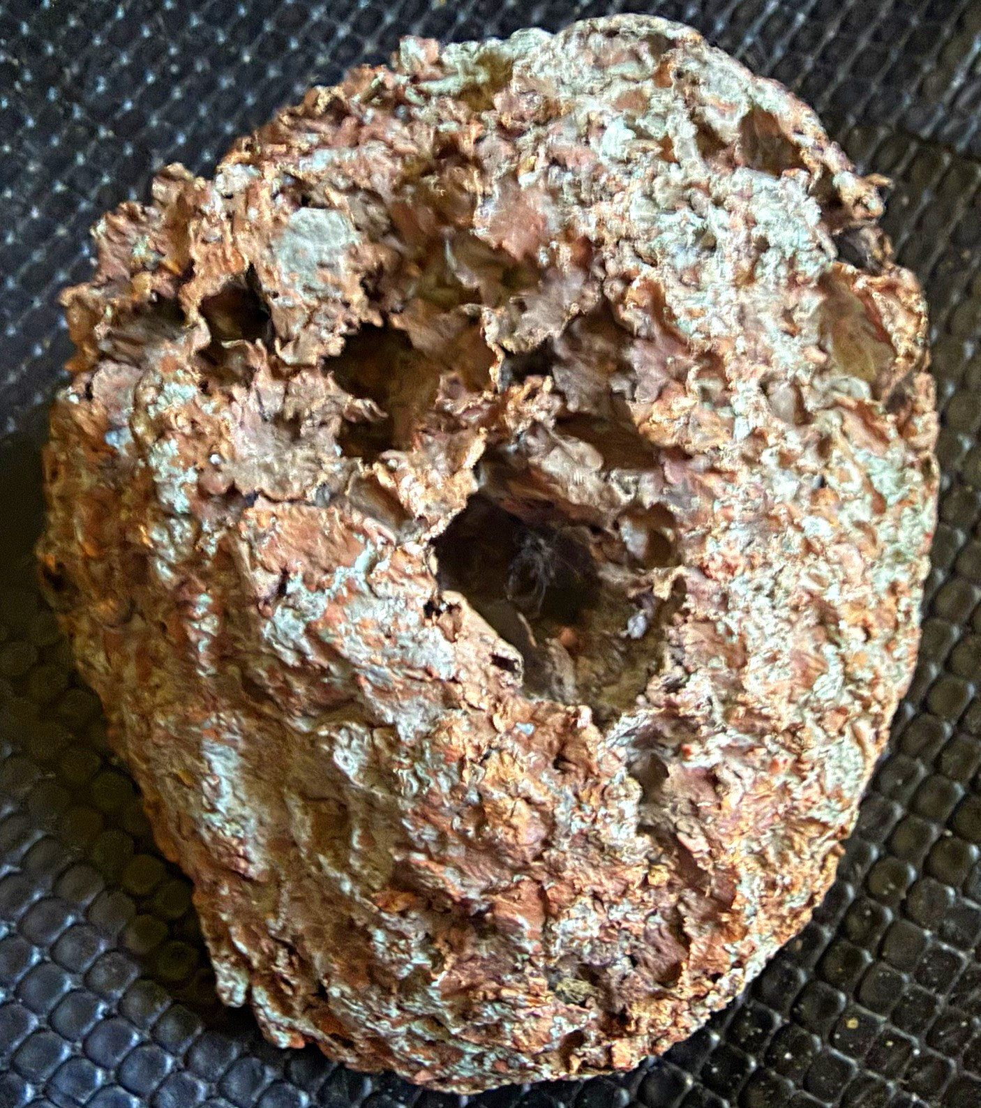 Copper Skull / Replacement Boulder Specimen 15.6oz - Centennial Mine, Michigan