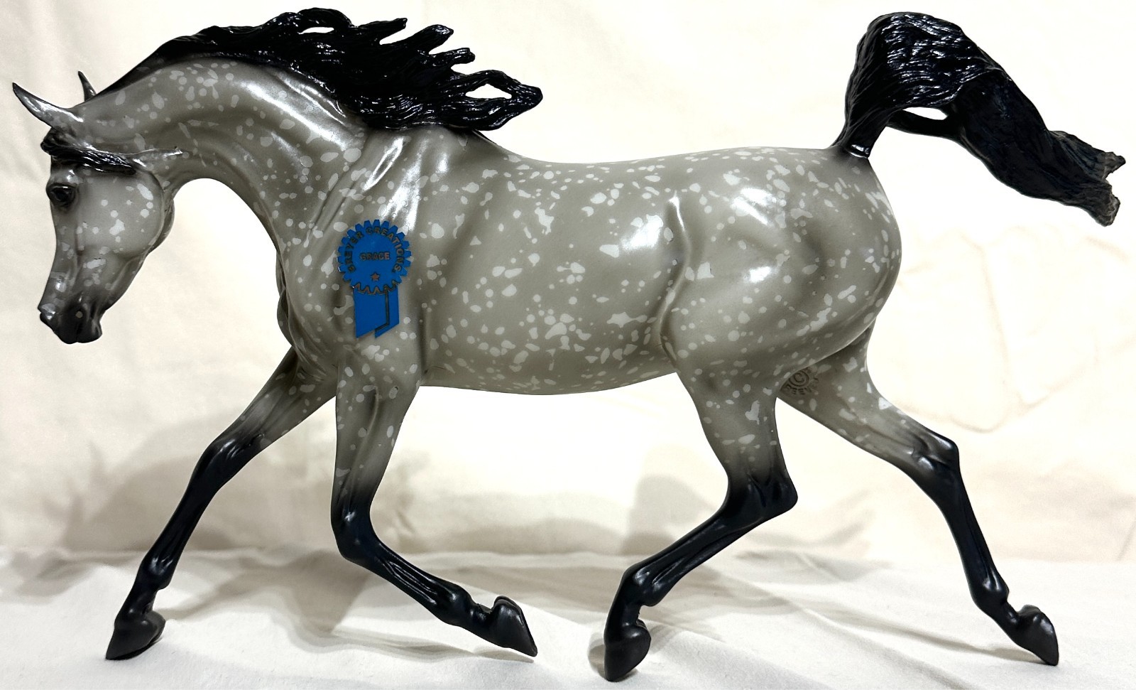 Breyer 2018 Grace Dapple Grey Gambler's Choice Vintage Club 167 Made (No Media)