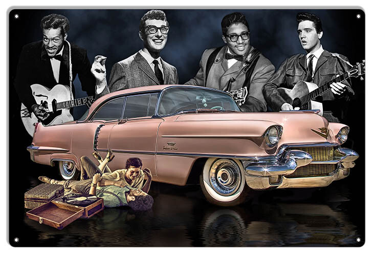 1950s PINK CADILLAC FAMOUS SINGERS 18\