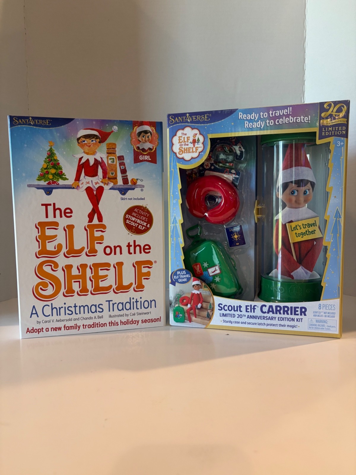 Santaverse The Elf On The Shelf Girl Edition Brand New In Box & Elf Carrier
