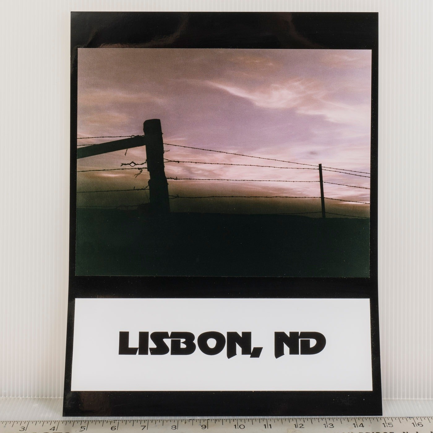Lisbon North Dakota Photograph Poster