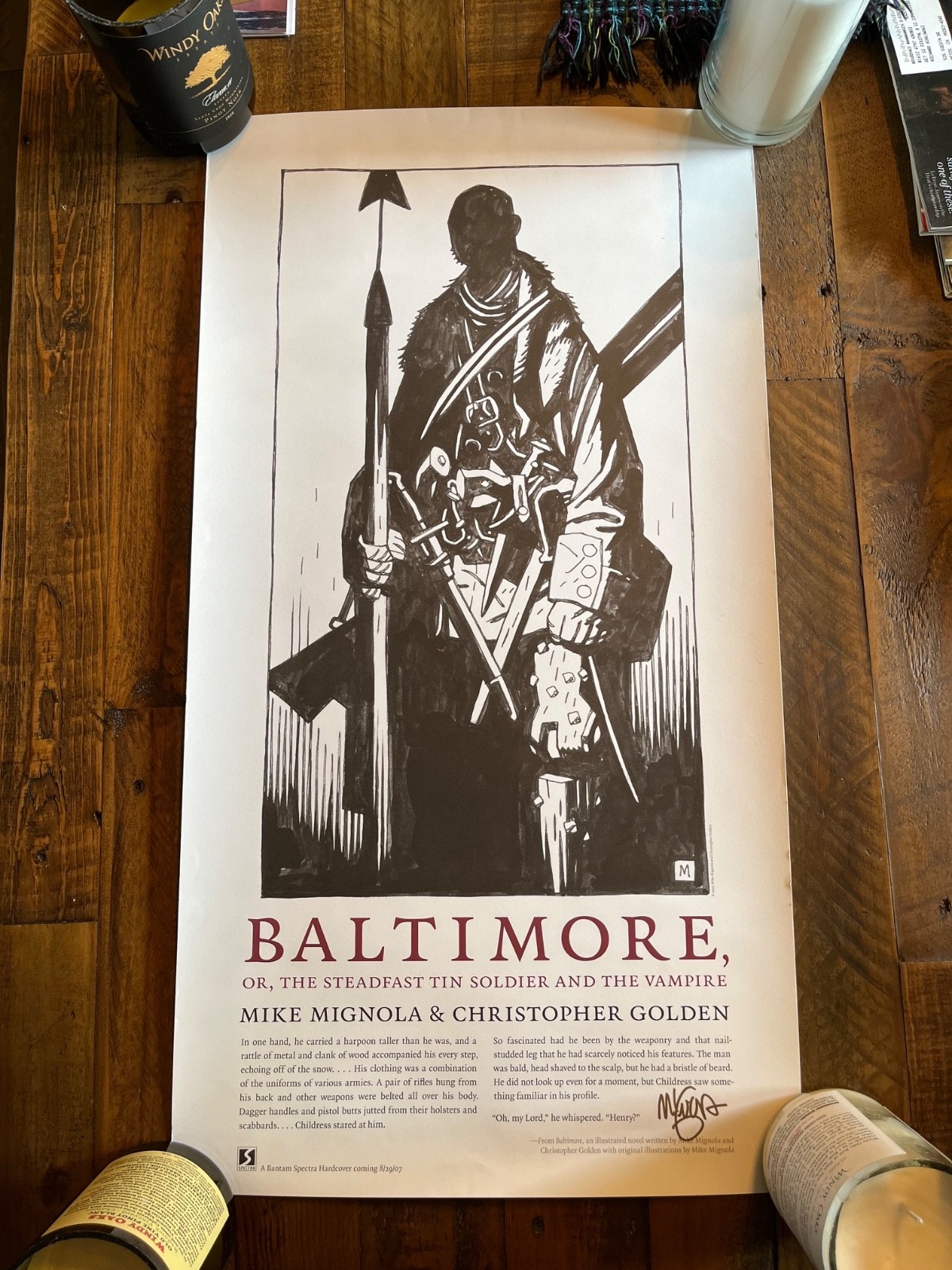 Mike Mignola Signed 