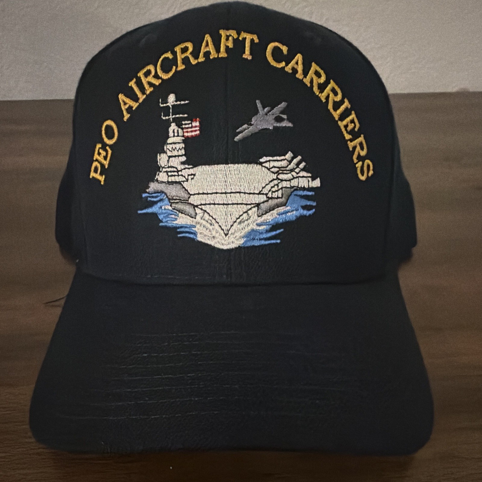 Aircraft Carriers Navy Embroidered Baseball Cap Hat - Militaria Theme