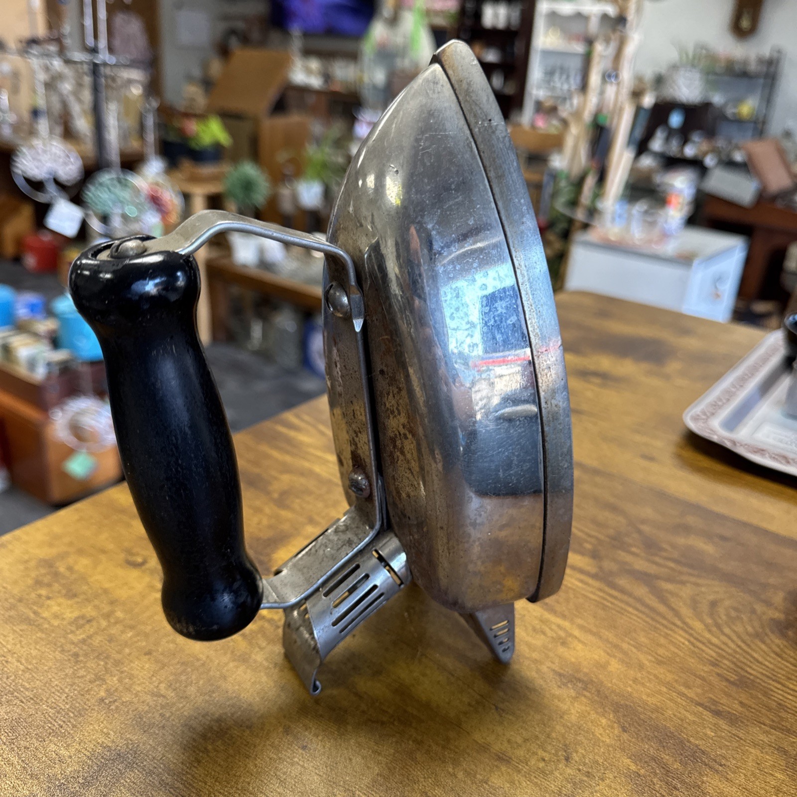 Vtg Simplex 1950\'s Electric Clothes Iron on Base Without Cord