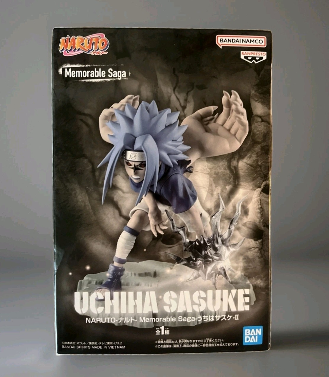 Naruto Memorable Saga Figure Uchiha Sasuke Figurine Collectible NEW IN BOX