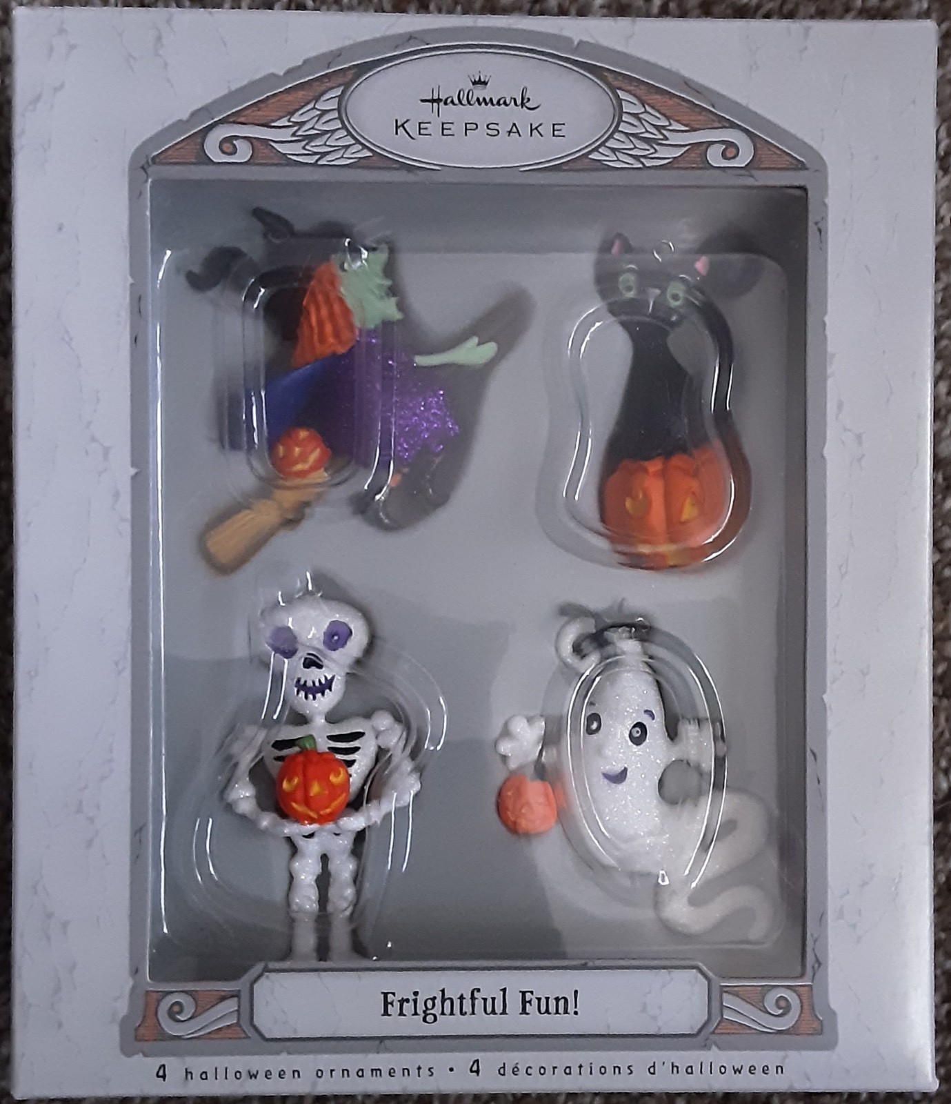 2007 Hallmark Keepsake Frightful Fun Halloween Ornaments