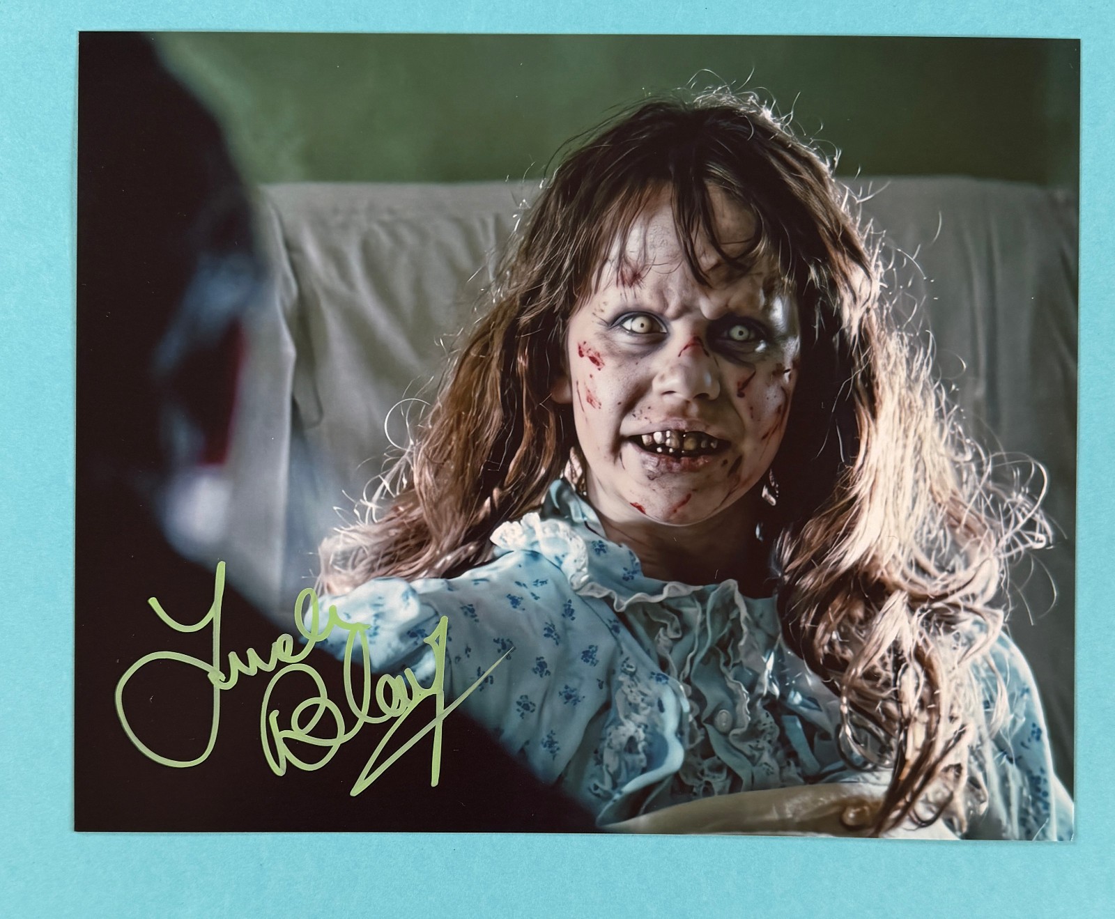 Linda Blair-exorcist-signed, original autograph
