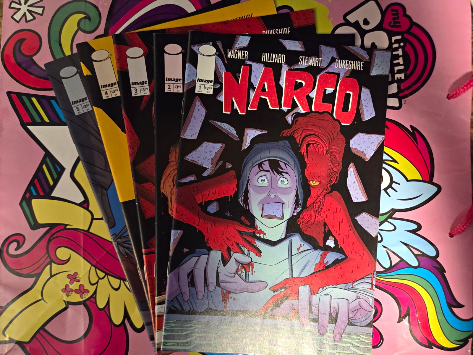 Narco #1-5 Comic Lot All Cover A 1st Print VF/NM Image Comics