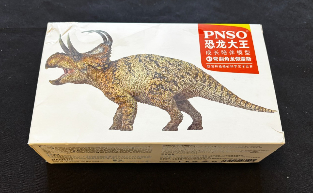 PNSO Perez the Machairoceratops - Prehistoric Animal Models No. 41 - 1:35 Scale