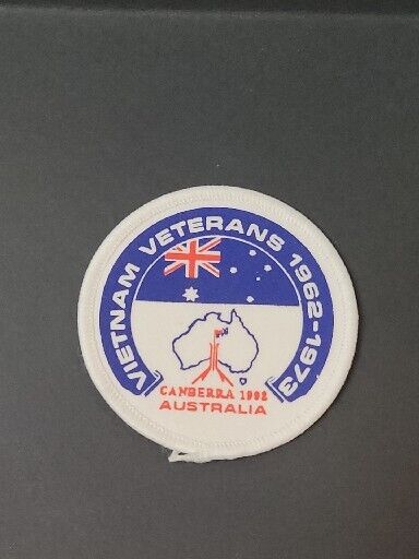 Vintage Vietnam War Memorial Canberra Australia 1962-73 Patch Badge 