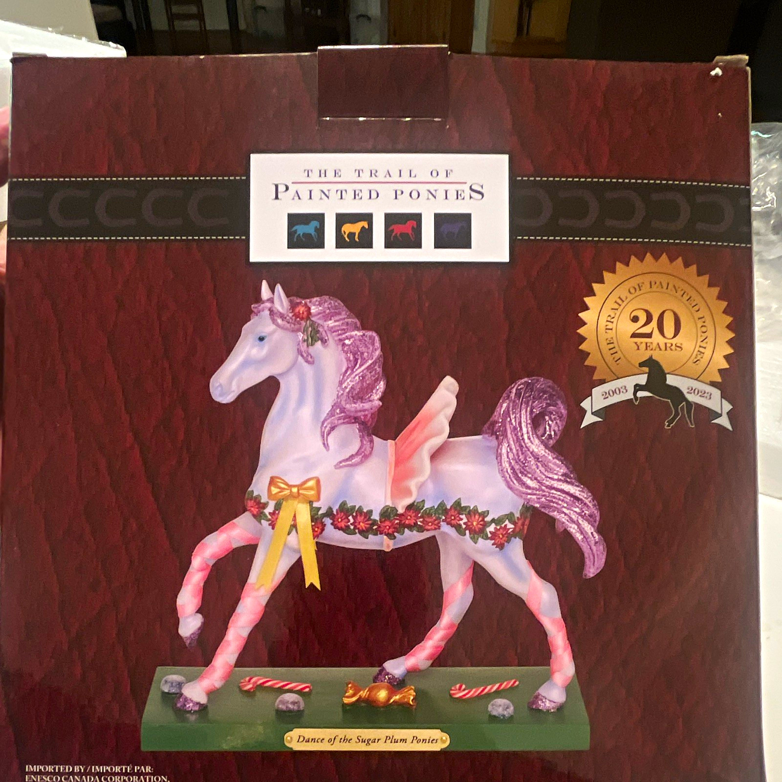 Trail of Painted Ponies Dance of the Sugar Plum Ponies Resin Horse Figurine