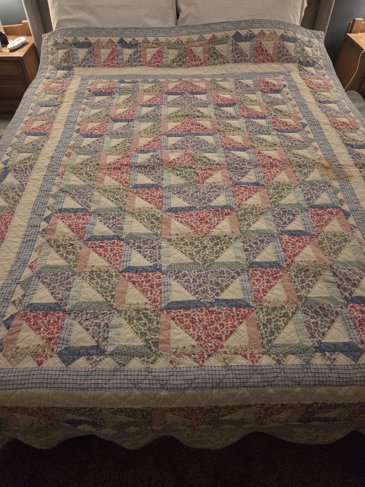 Vintage Patchwork Handmade Quilt 59\
