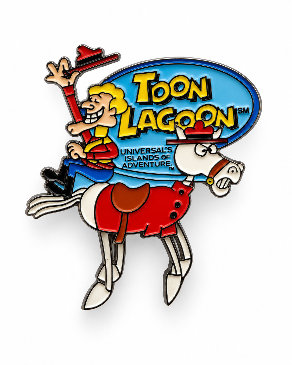 Rare 2001 Universal\'s Islands of Adventure Toon Lagoon Pin Dudley Do-Right
