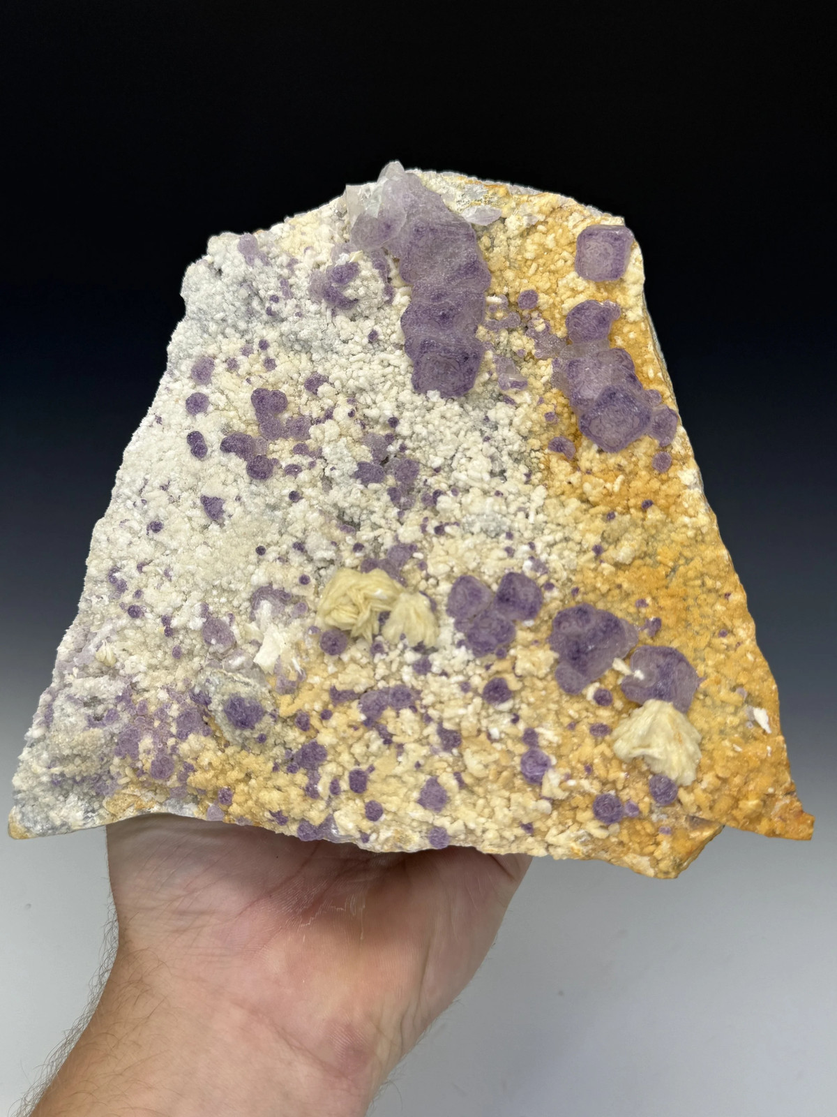 Fluorite, Baryte, De'an Fluorite Mine, Wushan, De'an County, Jiangxi Province