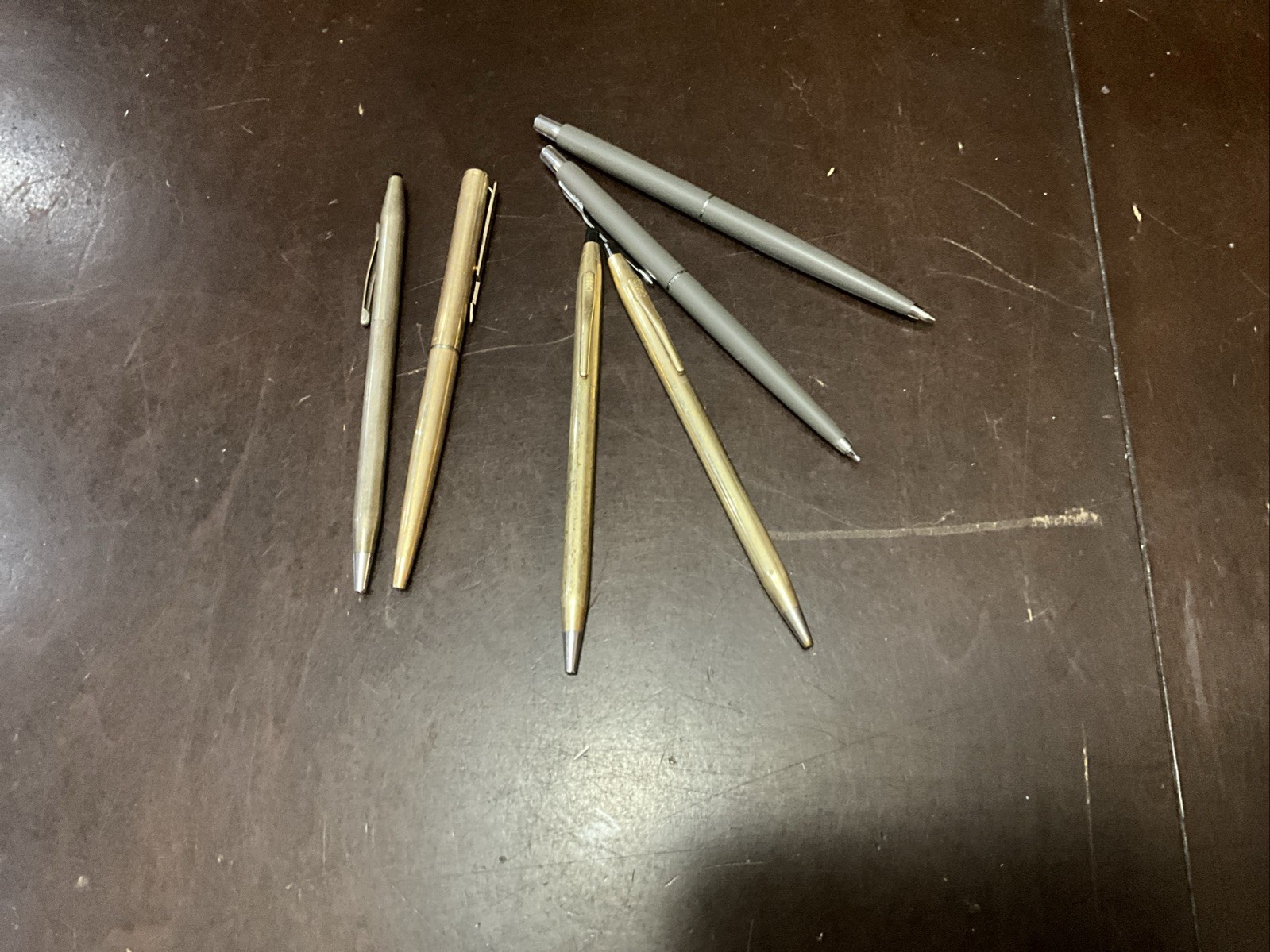 Vintage A.T. Cross Gold Writing Instruments Pens lot bundle
