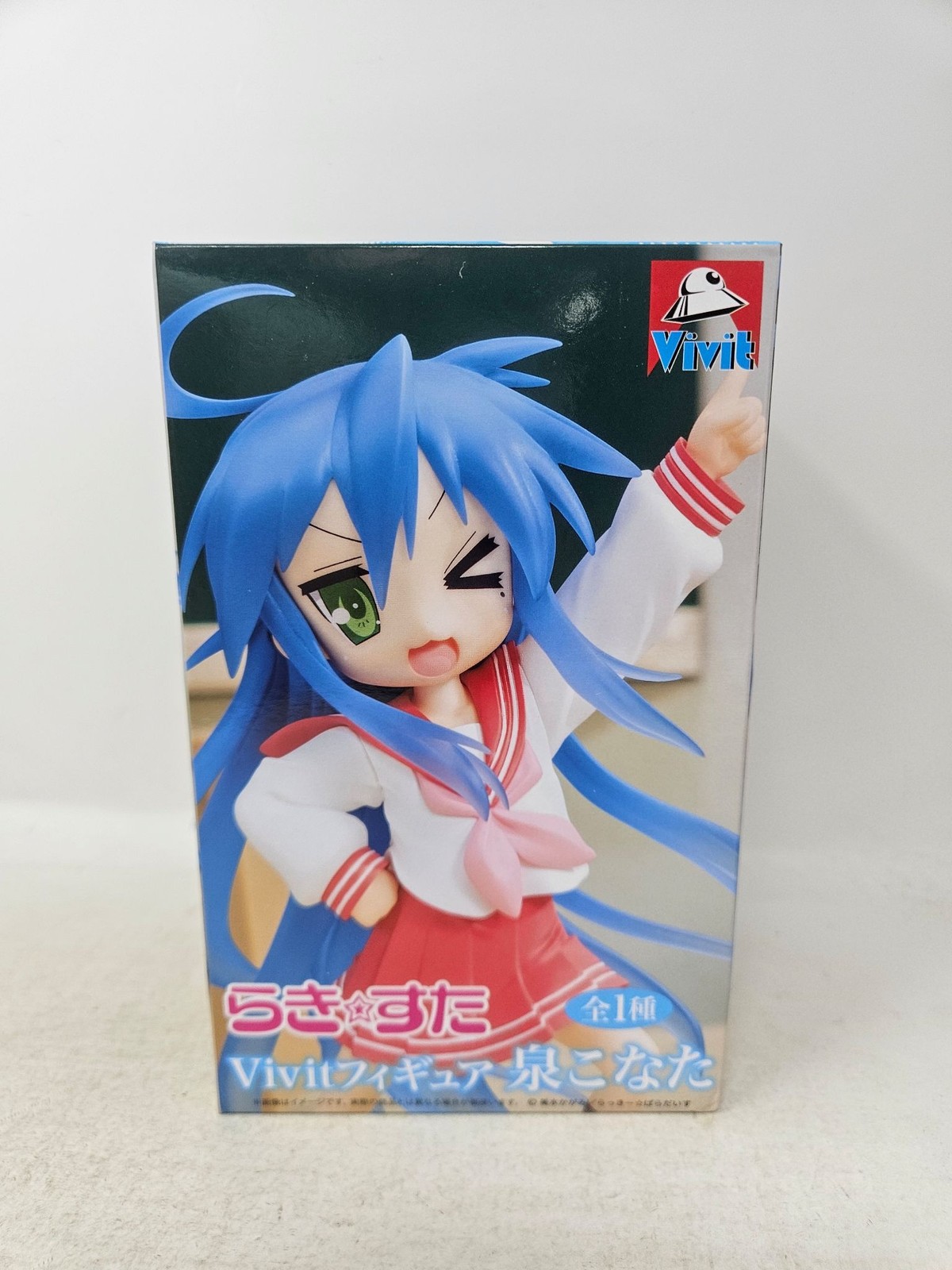 Vivit Lucky Star Konata Izumi Chibi Anime PVC Figure New Boxed US Seller