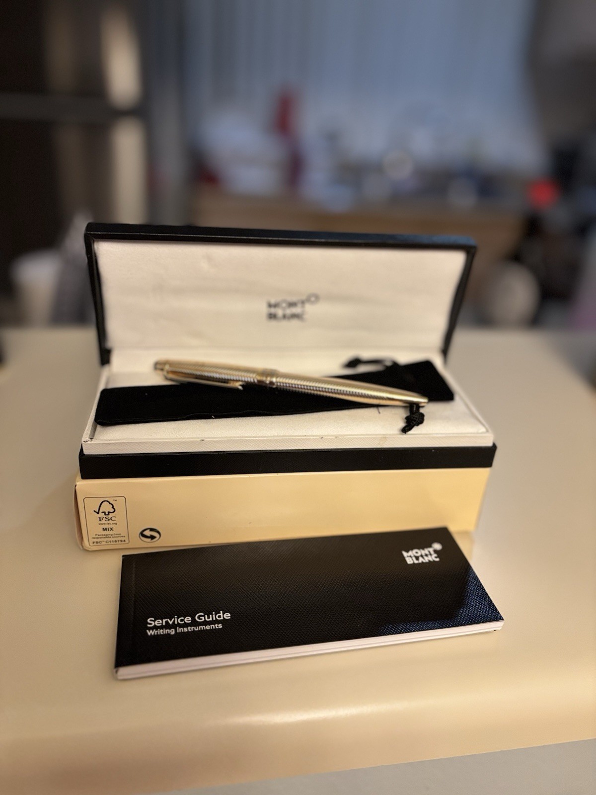 Montblanc Meisterstuck Classic Gold Ballpoint Pen