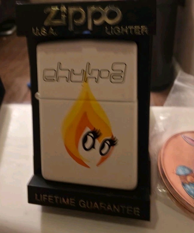Limited Rare Csa Charles Anderson Flame Eyes Vintage Zippo