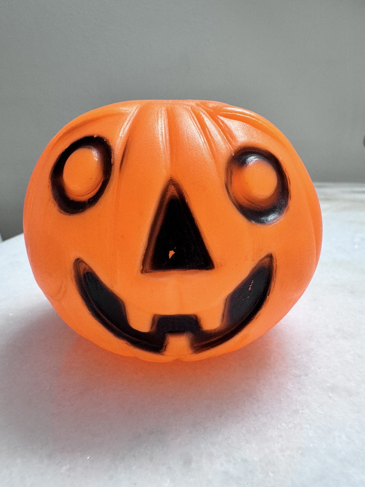 Vintage 1950s - 1960’s Halloween Jack-O-Lantern Blow Mold for lamp